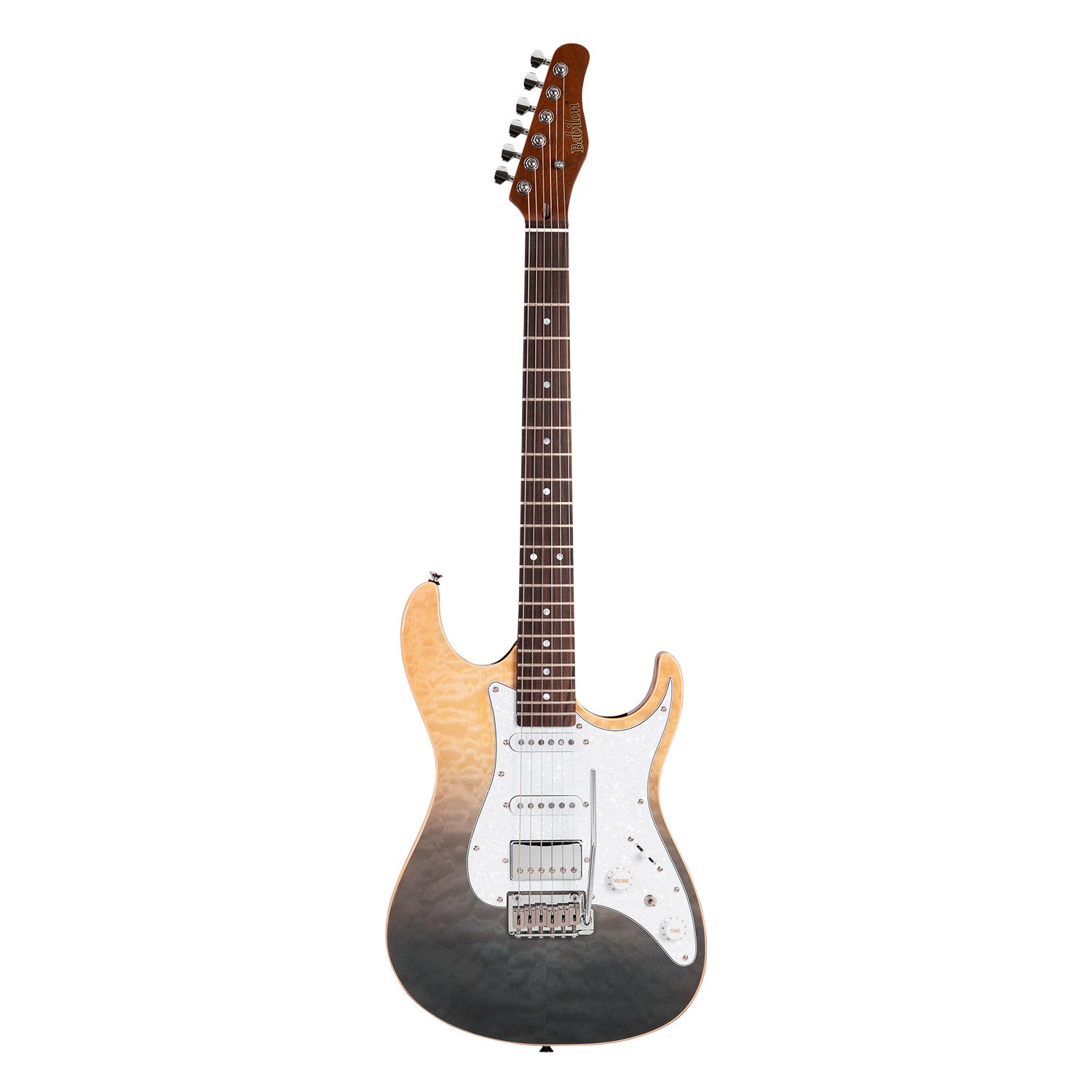 Babilon Legend Series Cosmos Gray Electric Guitar With Case-Electric Guitar-Babilon-Hermes Music